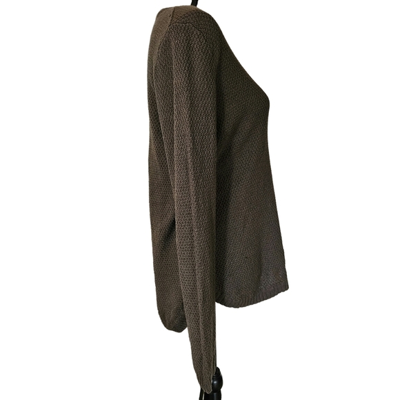 Cotton On Knit Sweater, Olive Green, Small - Picture 2 of 11